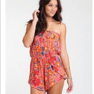 Tropical billabong romper